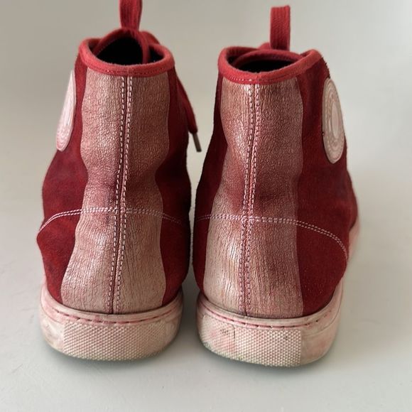 Marc Jacobs suede distressed sneakers size 9 pre owned - Picture 13 of 13